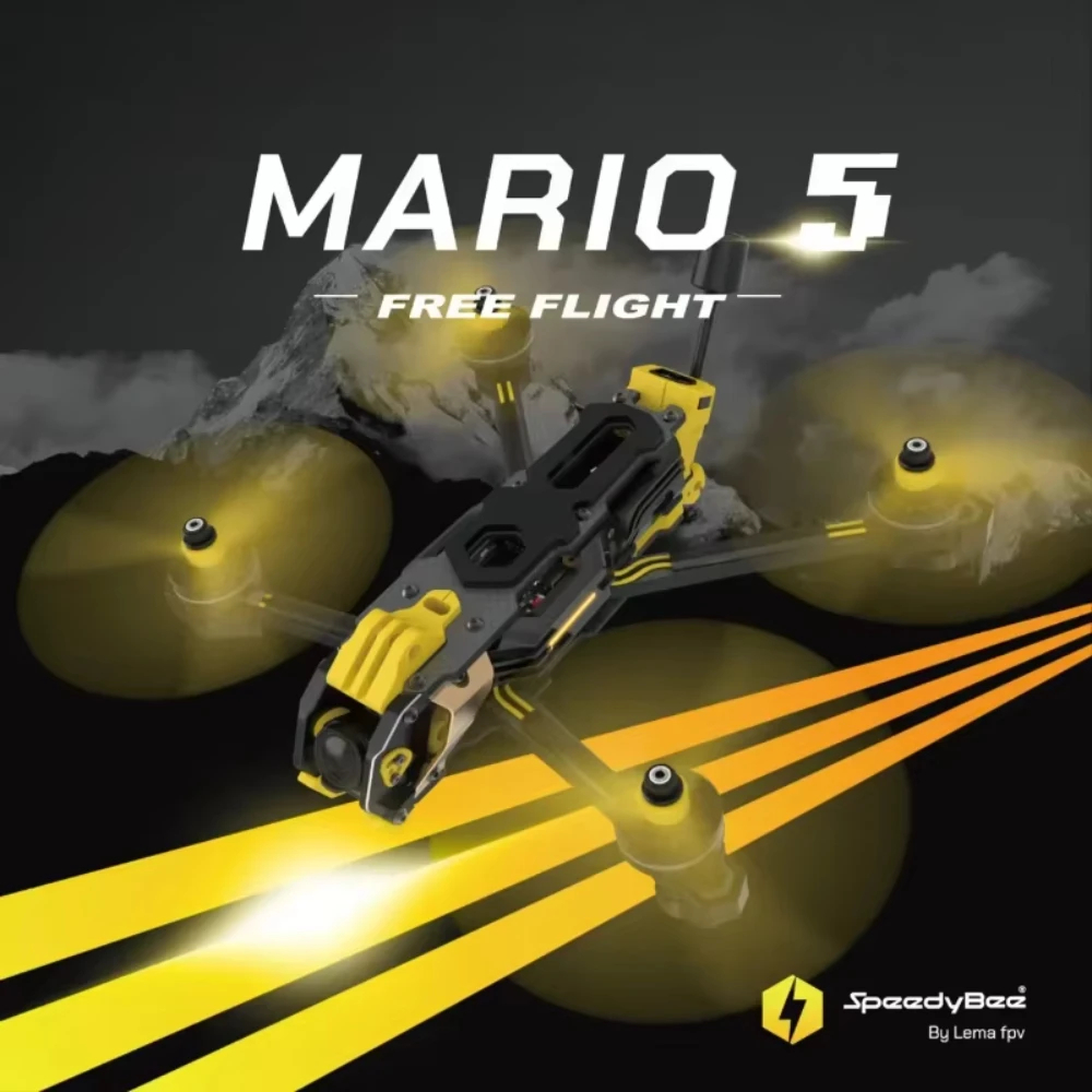 Drone Racing Frame - Zestaw ramy Speedybee Mario 5 O4,