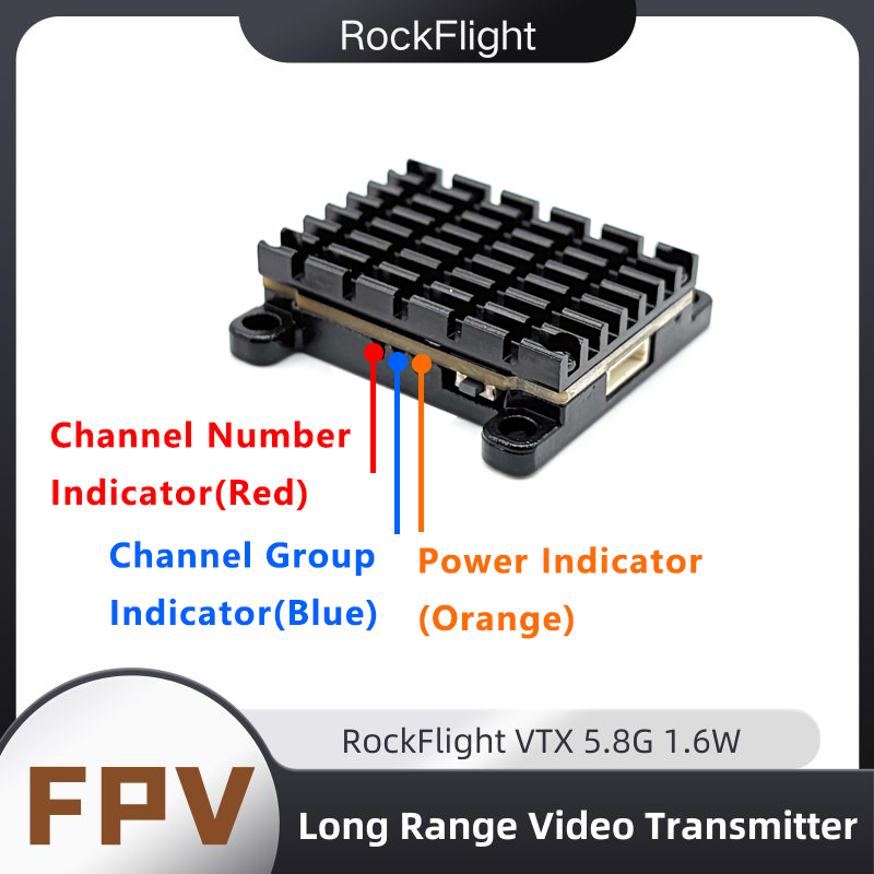 RockFlight TX663 VTX 5.8G 48CH – Drone Racing Transmitter recenzja i cena