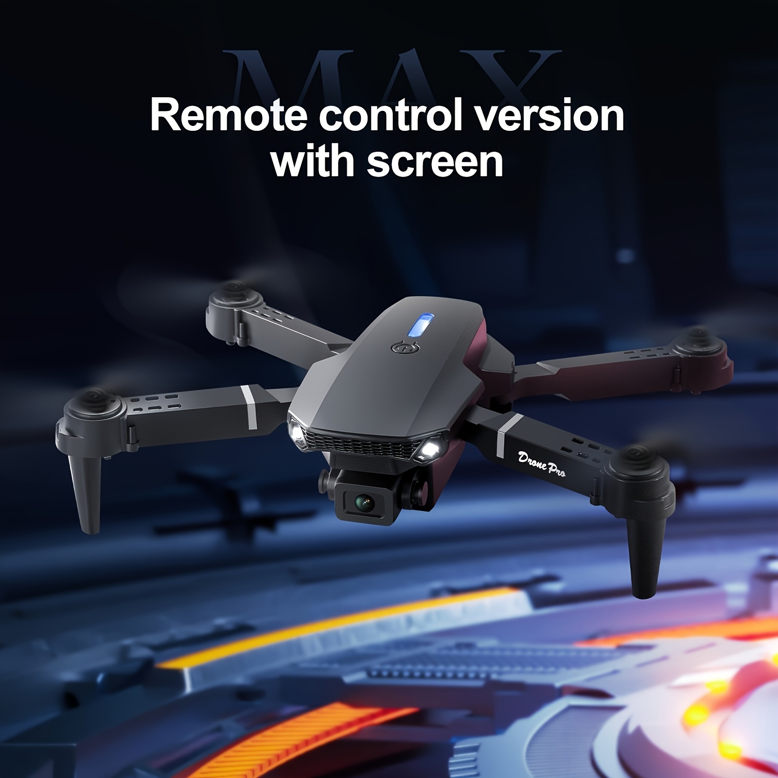 Ulepszony, składany dron E88 P – Drone Racing Camera recenzja i cena