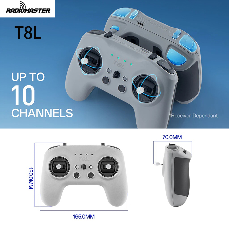 RadioMaster T8L Kontroler Radi – Drone Racing Transmitter recenzja i cena