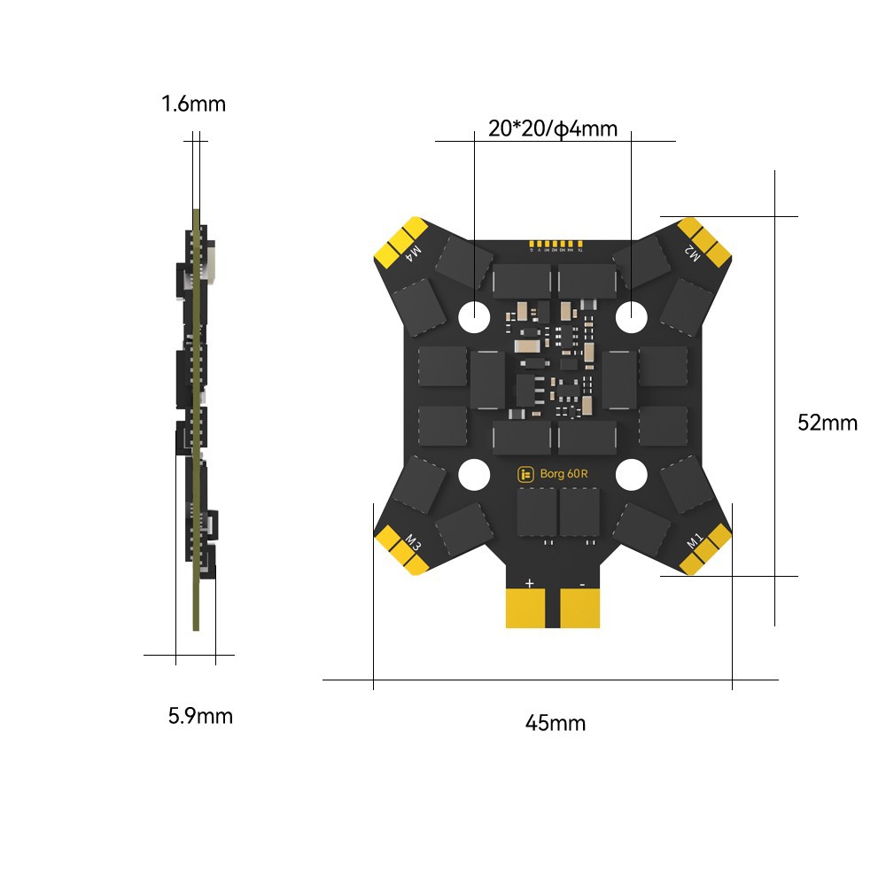 iFlight Borg Mini H7 (ICM42688 – Drone Racing Esc recenzja i cena